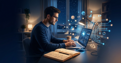 老板以为我加班到凌晨，其实周报是AI在下午3点自动发的